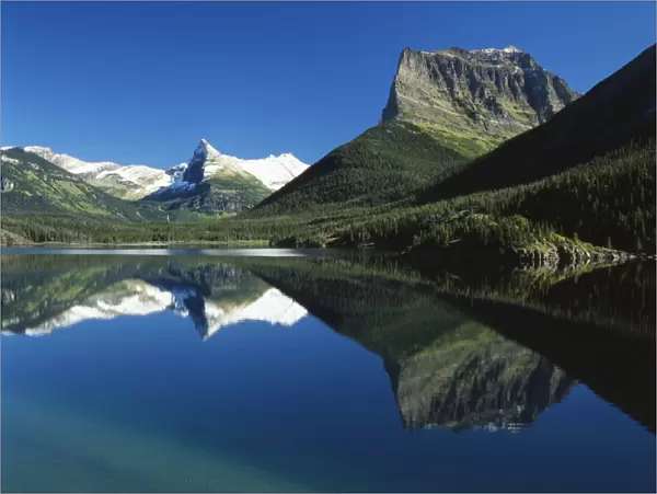 USA, Montana, Glacier National Park, St. Mary Lake