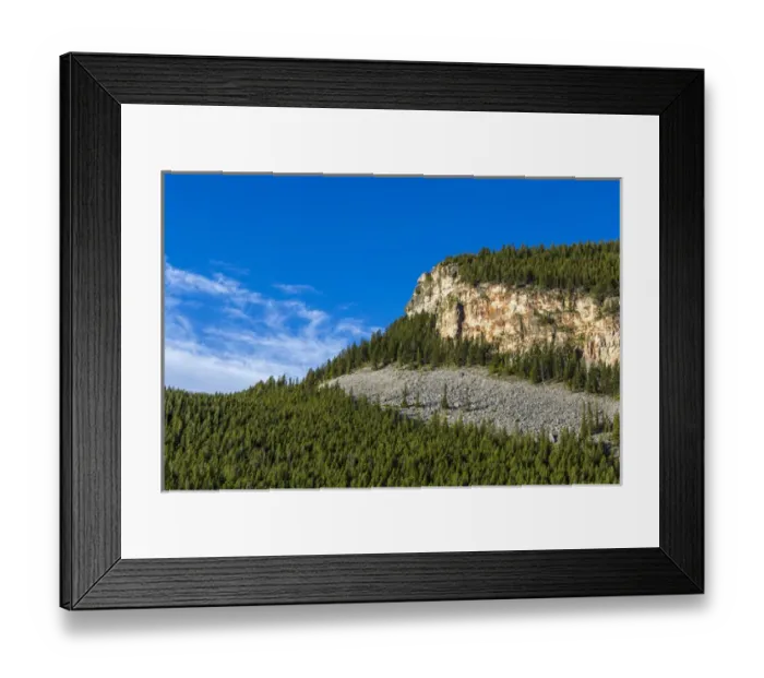 Framed Print : Indianhead Rock along the Rocky Mountain Front in the Lewis and Clark National Forest Framed Print : Indianhead Rock along the Rocky Mountain Front in the Lewis and Clark National Forest