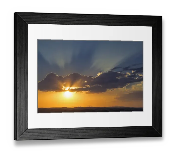 Framed Print : Looking west at inspirational sinset clouds over the Highwood Mountains in central Montana Framed Print : Looking west at inspirational sinset clouds over the Highwood Mountains in central Montana