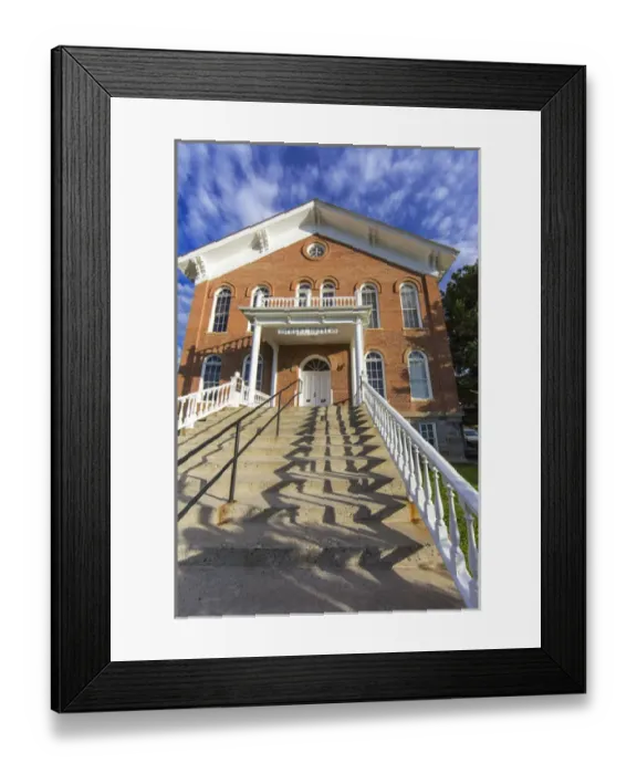 Framed Print : Madison County Courthouse in Virginia City, Montana, USA