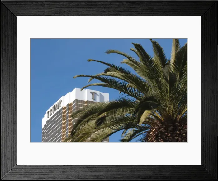 Framed Print : USA, Nevada. Trump Hotel Las Vegas, Nevada Framed Print : USA, Nevada. Trump Hotel Las Vegas, Nevada