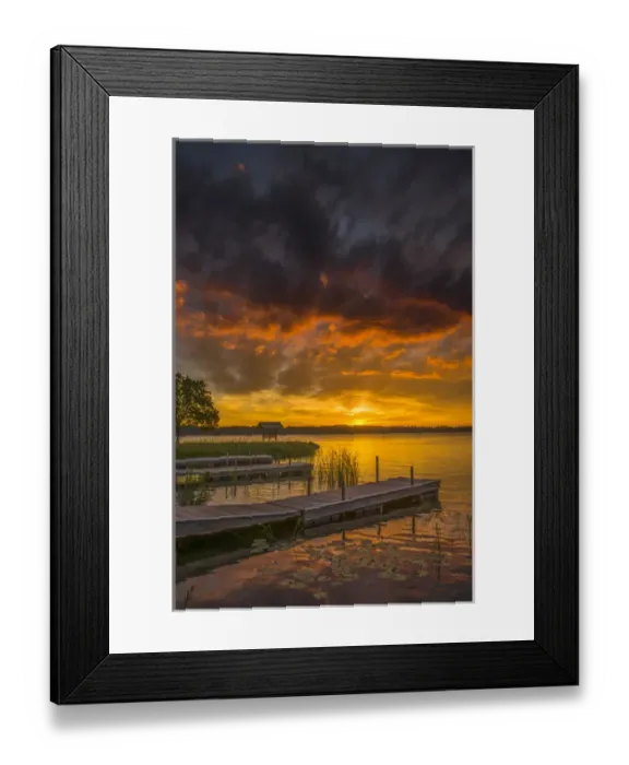 Framed Print : USA, Minnesota, Walker