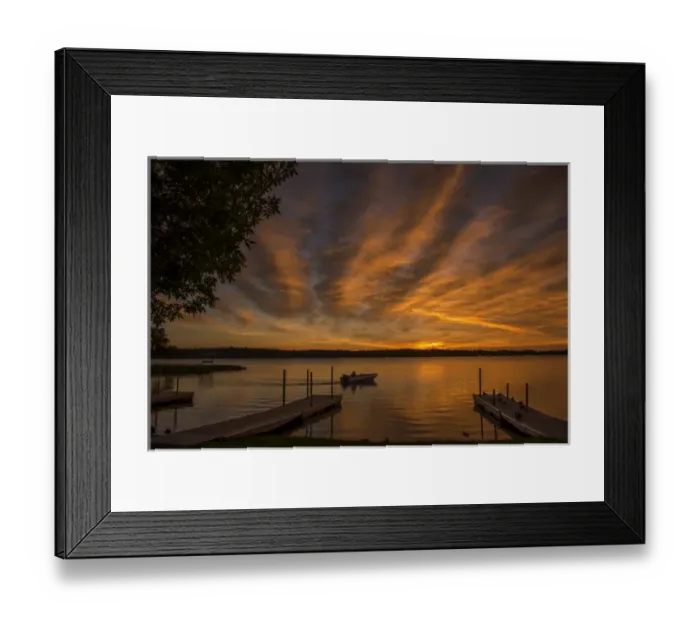 Framed Print : USA, Minnesota, Walker Framed Print : USA, Minnesota, Walker