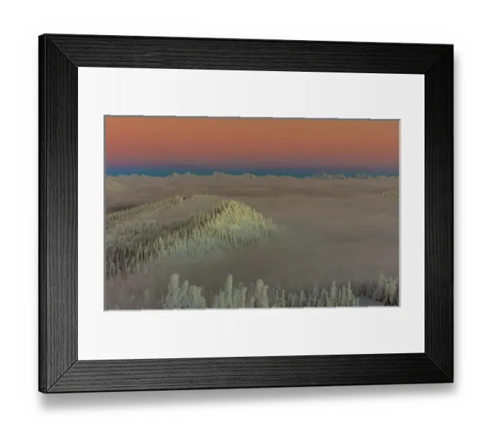 Framed Print : Looking at Flower Point and Glacier Park peaks from the summit of Big Mountain Framed Print : Looking at Flower Point and Glacier Park peaks from the summit of Big Mountain