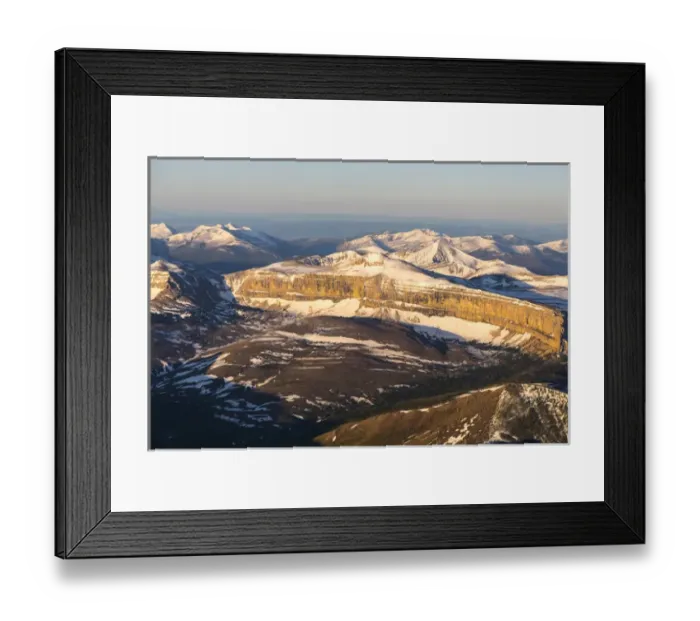 Framed Print : Aerial of the Rocky Mountains in the Bob Marshall Wilderness of Montana, USA Framed Print : Aerial of the Rocky Mountains in the Bob Marshall Wilderness of Montana, USA