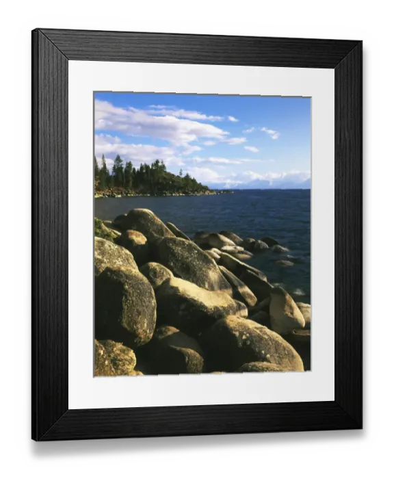 Framed Print : USA, Nevada, Nevada State Park, View of lake tahoe Framed Print : USA, Nevada, Nevada State Park, View of lake tahoe