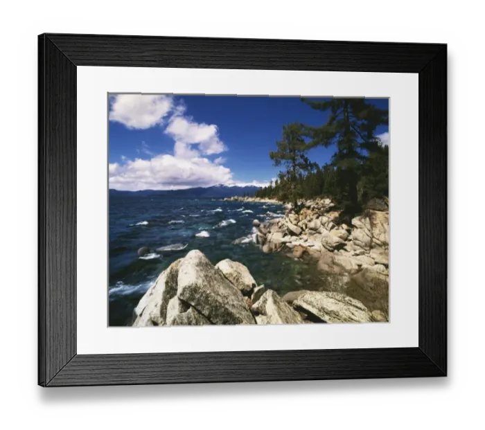 Framed Print : USA, Nevada, Nevada State Park, View of lake tahoe Framed Print : USA, Nevada, Nevada State Park, View of lake tahoe