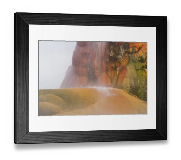 Framed Print : USA, Nevada, Black Rock Desert. View of the Fly Geyser Framed Print : USA, Nevada, Black Rock Desert. View of the Fly Geyser