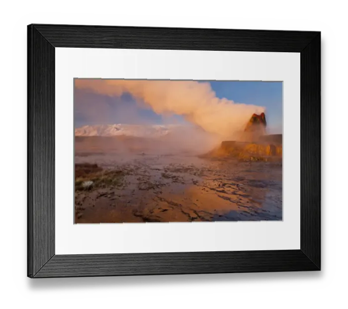 Framed Print : Fly Geyser in the Black Rock Desert near Gerlach, Nevada, USA Framed Print : Fly Geyser in the Black Rock Desert near Gerlach, Nevada, USA