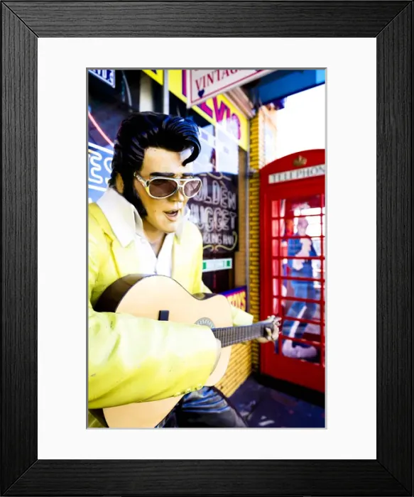 Framed Print : Las Vegas, Nevada, United States. Old downtown Las Vegas Framed Print : Las Vegas, Nevada, United States. Old downtown Las Vegas