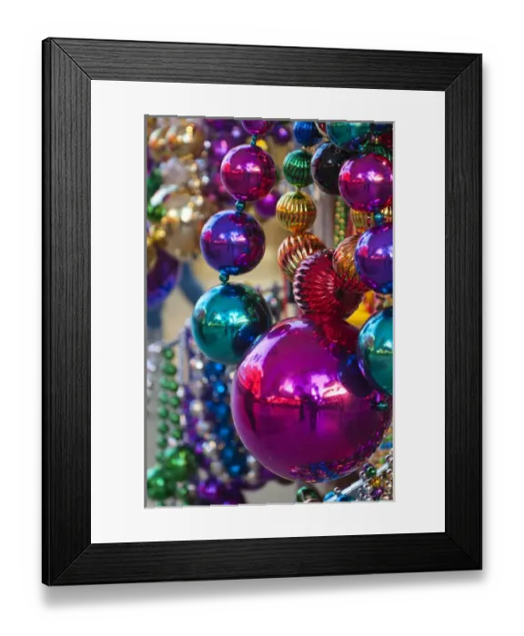 Framed Print : USA, Nevada. Christmas decorations Fremont Street Experience Las Vegas, Nevada