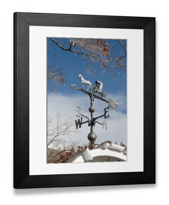 Framed Print : USA, Nevada. Edith Palmers Country Inn (a Victorian home built in 1863) Virginia CIty