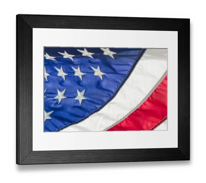 Framed Print : Stars and Stripes USA flag, Las Vegas, Nevada Framed Print : Stars and Stripes USA flag, Las Vegas, Nevada