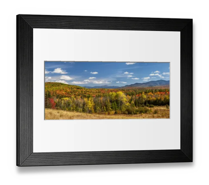 Framed Print : USA, New Hampshire, White Mountains, Panoramic view of autumn in the White Mountains Framed Print : USA, New Hampshire, White Mountains, Panoramic view of autumn in the White Mountains