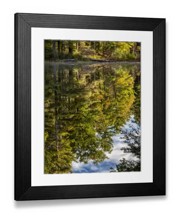 Framed Print : USA, New Hampshire, White Mountains, Reflections in Red Eagle Pond Framed Print : USA, New Hampshire, White Mountains, Reflections in Red Eagle Pond
