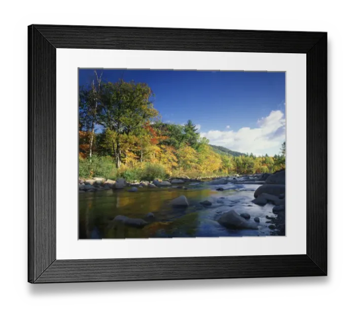 Framed Print : USA, New England, New Hampshire, White Mountain National Forest, Autumn colours Framed Print : USA, New England, New Hampshire, White Mountain National Forest, Autumn colours