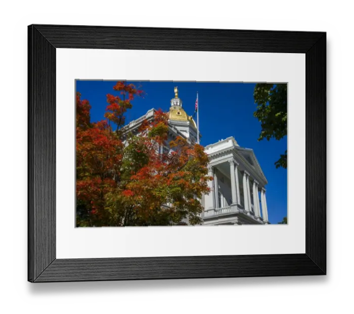 Framed Print : USA, New Hampshire, Concord, New Hampshire State House, exterior Framed Print : USA, New Hampshire, Concord, New Hampshire State House, exterior