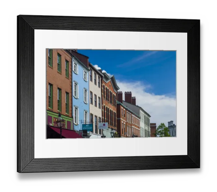 Framed Print : USA, New Hampshire, Portsmouth, Market Street Framed Print : USA, New Hampshire, Portsmouth, Market Street