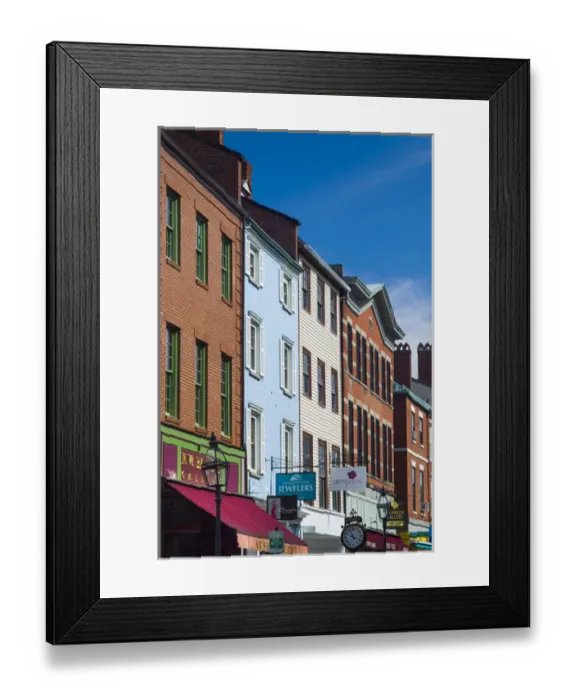 Framed Print : USA, New Hampshire, Portsmouth, Market Street Framed Print : USA, New Hampshire, Portsmouth, Market Street