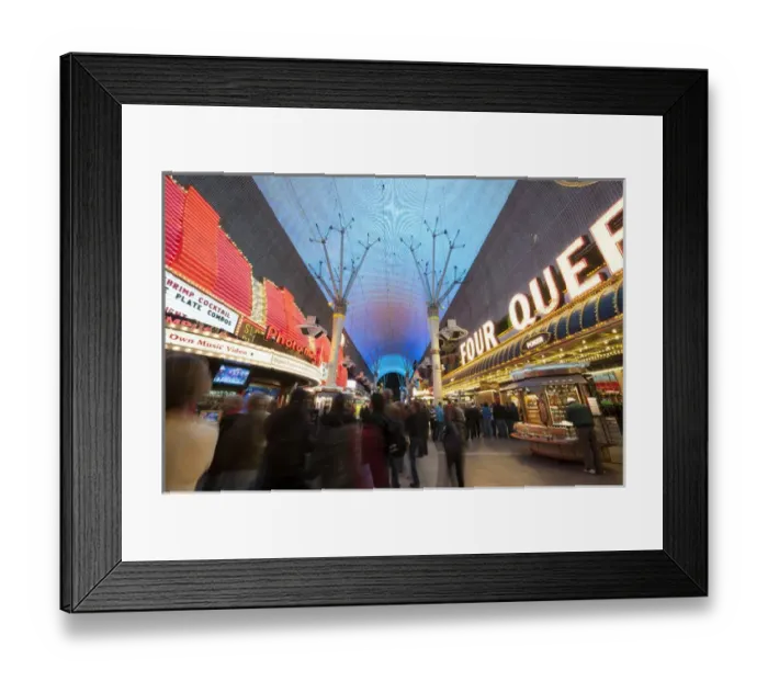 Framed Print : USA, Nevada. Fremont Street Experience Las Vegas, Nevada Framed Print : USA, Nevada. Fremont Street Experience Las Vegas, Nevada