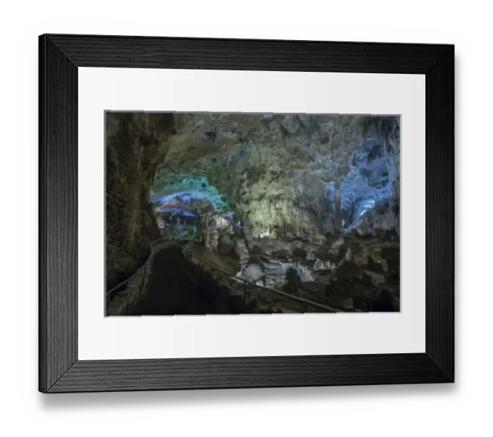 Framed Print : USA, New Mexico, Carlsbad Caverns. Scenic of cavern Framed Print : USA, New Mexico, Carlsbad Caverns. Scenic of cavern