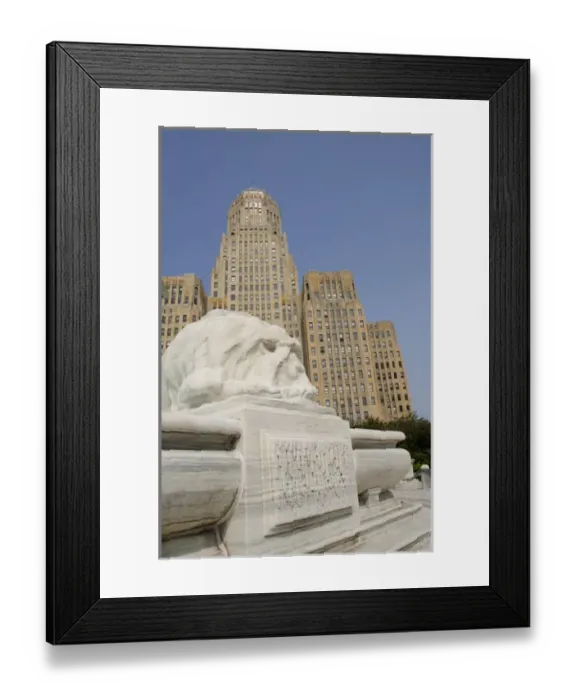 Framed Print : New York, Buffalo, City Hall. Historic Art Deco building completed in 1931 by Dietel, Wade & Jones Framed Print : New York, Buffalo, City Hall. Historic Art Deco building completed in 1931 by Dietel, Wade & Jones