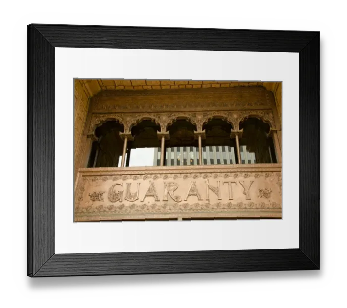 Framed Print : New York, Buffalo. Historic Guaranty Building c. 1894-95 (aka Prudential building)