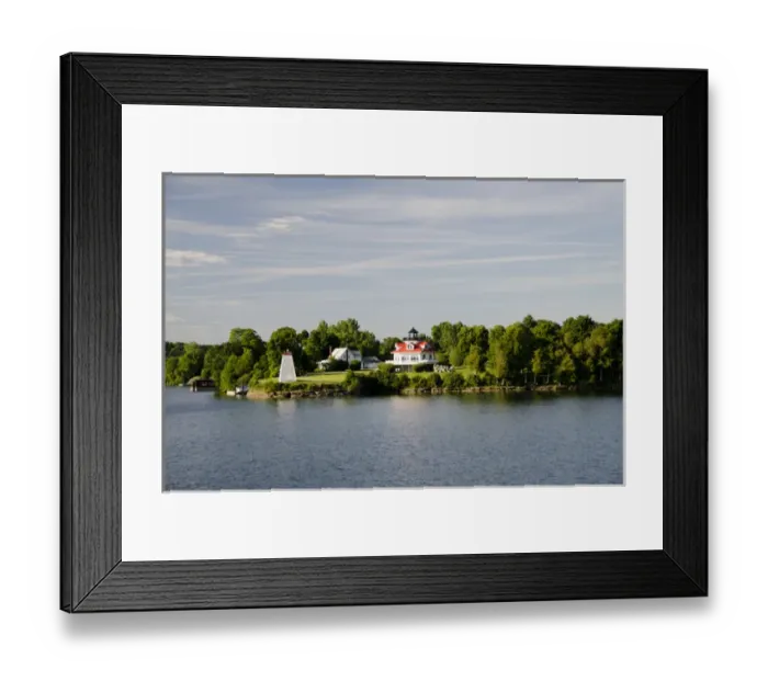 Framed Print : New York, St. Lawrence Seaway, Thousand Islands Framed Print : New York, St. Lawrence Seaway, Thousand Islands