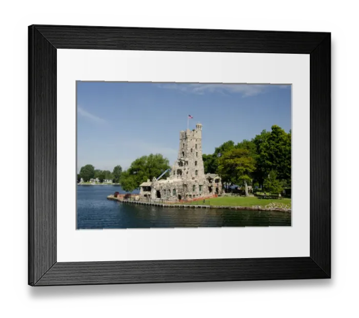 Framed Print : New York, St. Lawrence Seaway, Thousand Islands