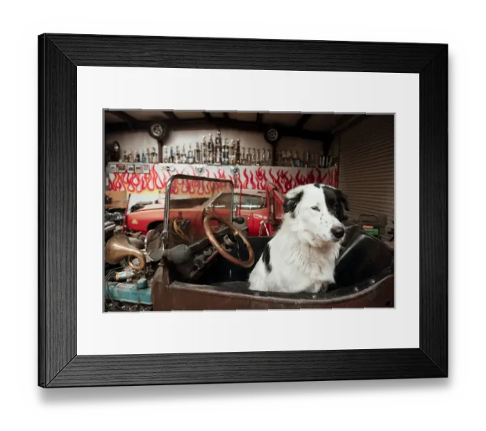 Framed Print : Prewitt, New Mexico, United States. Route 66