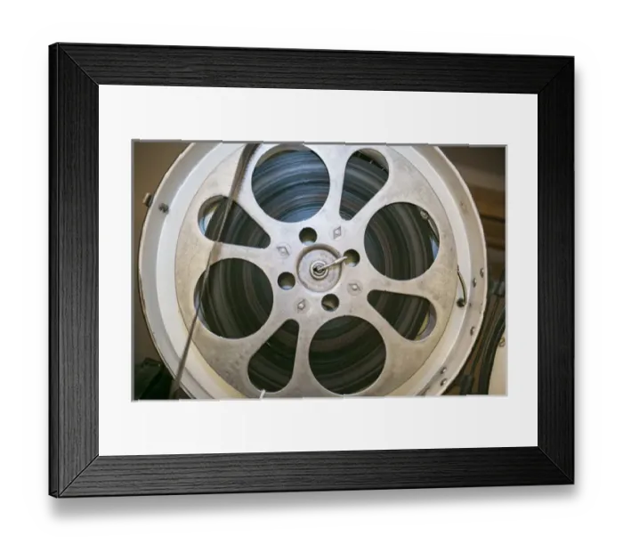 Framed Print : Albuquerque, New Mexico, USA. Central Ave, Route 66, Vintage film projector Framed Print : Albuquerque, New Mexico, USA. Central Ave, Route 66, Vintage film projector