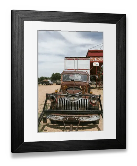 Framed Print : Rusted abandoned antique truck, Tucumcari, New Mexico, USA Framed Print : Rusted abandoned antique truck, Tucumcari, New Mexico, USA