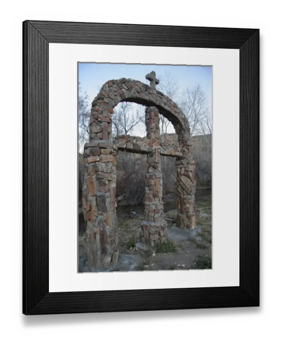 Framed Print : USA, New Mexico, Chimayo. stone crosses at Santuario de Chimayo Framed Print : USA, New Mexico, Chimayo. stone crosses at Santuario de Chimayo