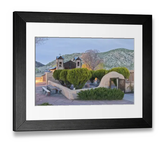 Framed Print : USA, New Mexico, Chimayo - The Chimayo Sanctuary, New Mexico