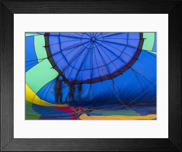 Framed Print : Balloons setting up for the Mass Ascension at the Albuquerque International Balloon Fiesta