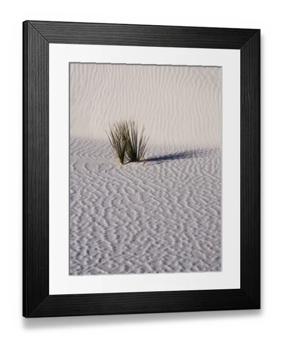 Framed Print : North America; USA; New Mexico, White Sands National Monument; Sand Dune Patterns Framed Print : North America; USA; New Mexico, White Sands National Monument; Sand Dune Patterns