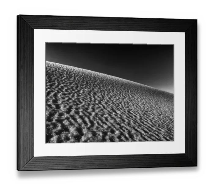 Framed Print : North America; USA; New Mexico, White Sands National Monument; Sand Dune Patterns Framed Print : North America; USA; New Mexico, White Sands National Monument; Sand Dune Patterns