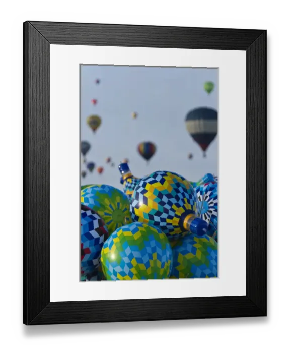 Framed Print : Toy balloons at the Albuquerque Hot Air Balloon Fiesta, New Mexico