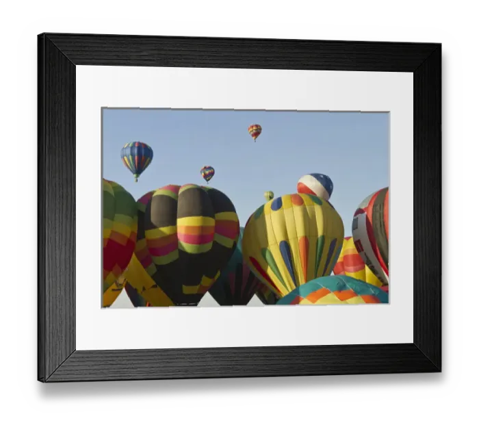 Framed Print : Mass ascension at the Albuquerque Hot Air Balloon Fiesta, New Mexico Framed Print : Mass ascension at the Albuquerque Hot Air Balloon Fiesta, New Mexico