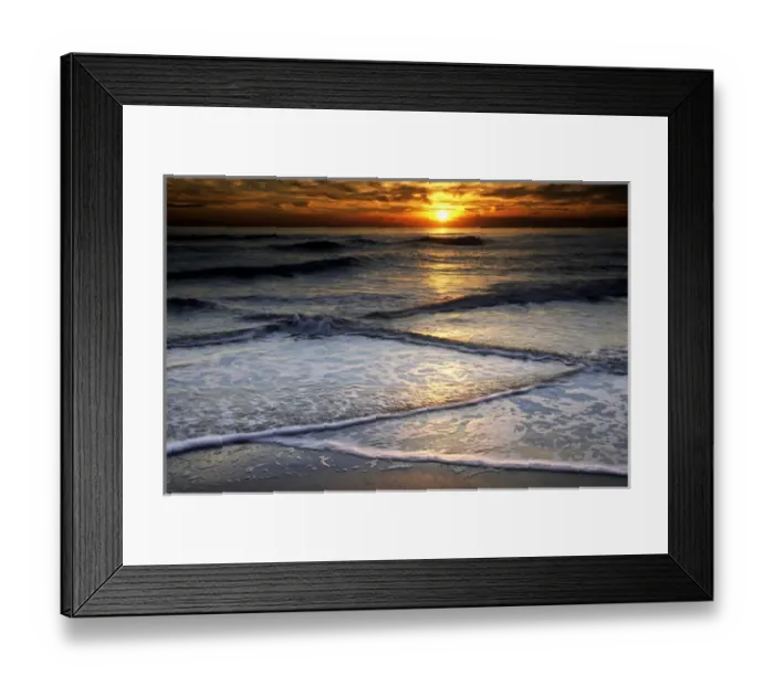 Framed Print : USA, New Jersey, Cape May. Sunset reflection on beach Framed Print : USA, New Jersey, Cape May. Sunset reflection on beach