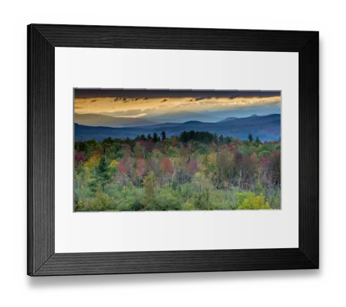Framed Print : Fall colors in the White Mountains, New Hampshire Framed Print : Fall colors in the White Mountains, New Hampshire