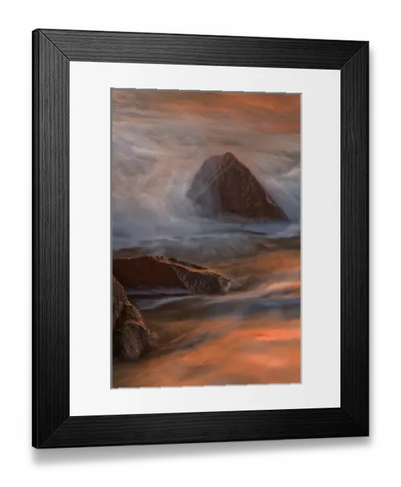 Framed Print : USA, New Jersey, Cape May. Wave crashes on shoreline rocks Framed Print : USA, New Jersey, Cape May. Wave crashes on shoreline rocks