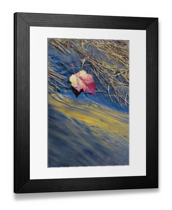 Framed Print : USA, New York, Adirondack Mountains. Reflections in Buttermilk Falls Framed Print : USA, New York, Adirondack Mountains. Reflections in Buttermilk Falls