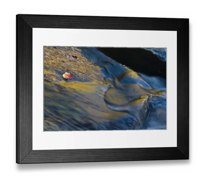 Framed Print : USA, New York, Adirondack Mountains. Reflections in Buttermilk Falls Framed Print : USA, New York, Adirondack Mountains. Reflections in Buttermilk Falls