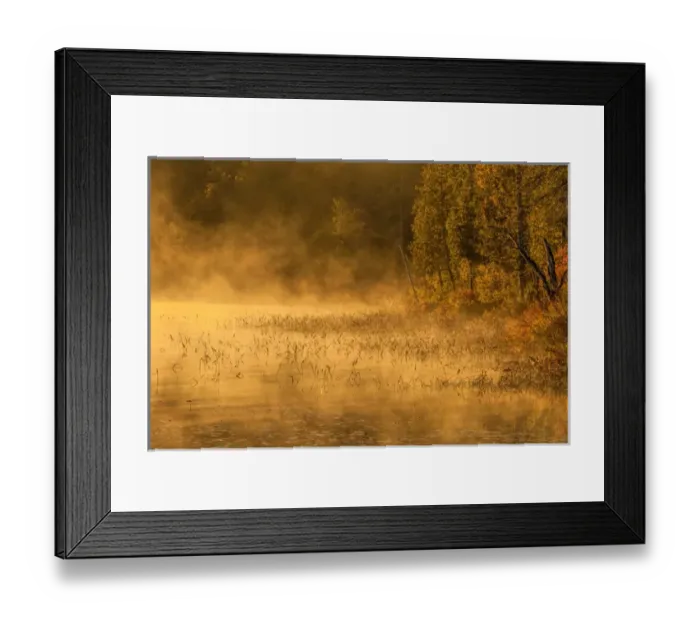 Framed Print : USA, New York, Adirondack Mountains. Morning mist on Raquette Lake Framed Print : USA, New York, Adirondack Mountains. Morning mist on Raquette Lake