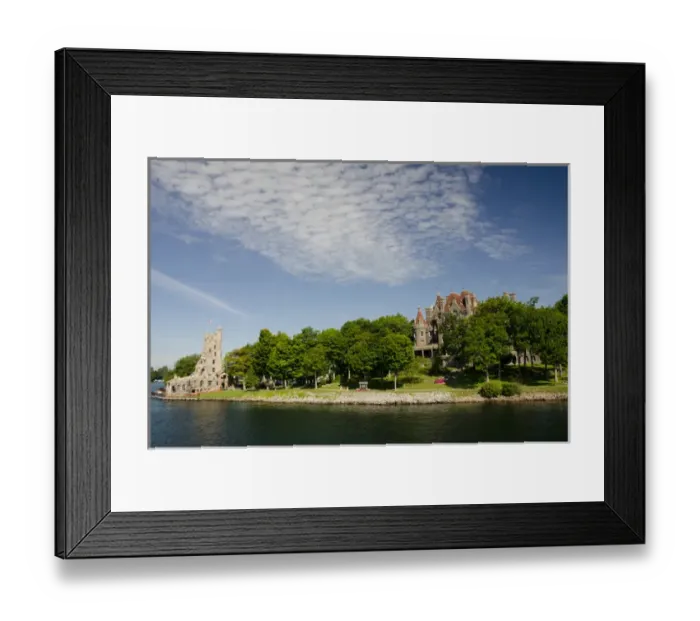 Framed Print : New York, St. Lawrence Seaway, Thousand Islands Framed Print : New York, St. Lawrence Seaway, Thousand Islands