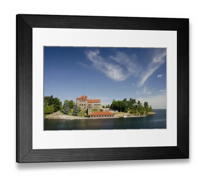 Framed Print : New York, St. Lawrence Seaway, Thousand Islands Framed Print : New York, St. Lawrence Seaway, Thousand Islands