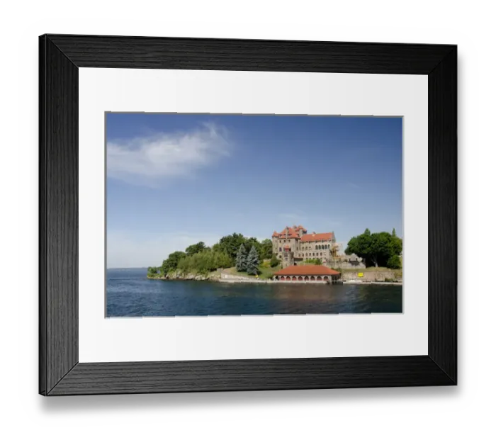 Framed Print : New York, St. Lawrence Seaway, Thousand Islands Framed Print : New York, St. Lawrence Seaway, Thousand Islands