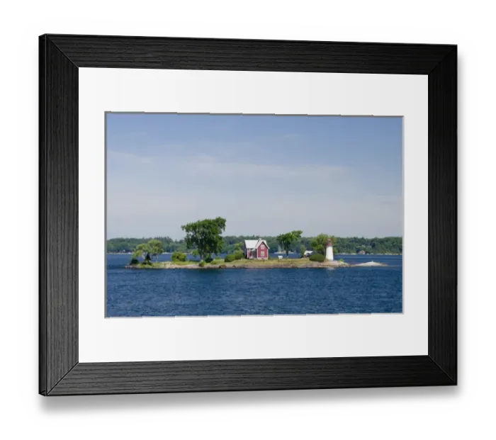 Framed Print : New York, St. Lawrence Seaway, Thousand Islands