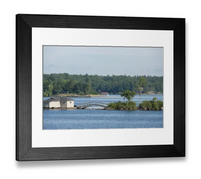 Framed Print : New York, St. Lawrence Seaway, Thousand Islands Framed Print : New York, St. Lawrence Seaway, Thousand Islands